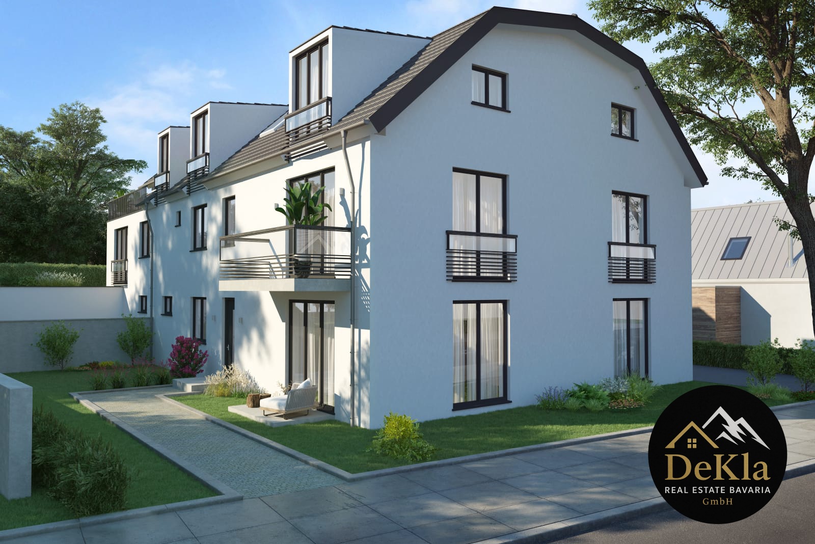 Familienhaus Kaufbeuren – Straßenansicht